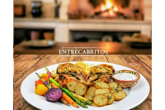 Cabeza de cabrito asada